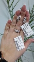 Серьги и кольцо Арт. 210 | Серебро с Золотом | 880 грн - Одесса