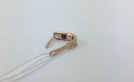 Серьги детские золотые 585 проба, арт.8099 н - Черновцы