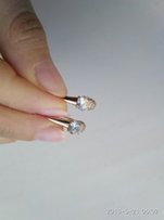 Золотые серьги медицинское золото - Черновцы