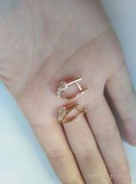 Золотые серьги медицинское золото - Черновцы