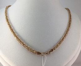 Цепочка 45см золотая 585 проба, арт.4818 d - Черновцы
