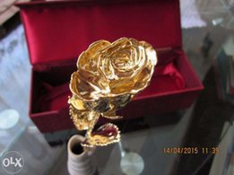 Сувенир Золотая роза в подарочной упаковке - Киев
