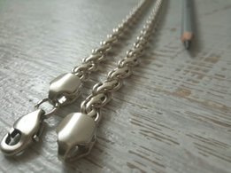 Серебрянная цепь 925, 68см, 83грамма - Мелитополь