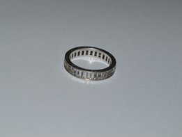 Кольцо серебро 800 проба Германия горный хрусталь вес 2,79 грамма винт - Мелитополь