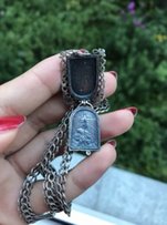 Серебряная цепочка с иконкой - Киев