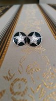 Серьги серебро 925* проба, СССР Винтаж сережки - Ужгород