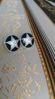 Серьги серебро 925* проба, СССР Винтаж сережки - Ужгород