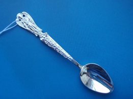 Серебряная подарочная ложка, ложка для крестника, подарок на рождение - Киев