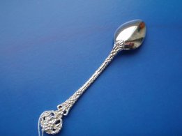 Серебряная подарочная ложка, ложка для крестника, подарок на рождение - Киев