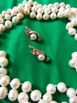 Серги серебро 925 + золото - Днепр