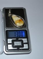 Эксклюзивный винтажный кулон серебро мыльный королевский янтарь общий - Мелитополь