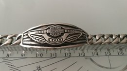 Браслет серебро байкерский Harley davidson Motorcycles ЮБИЛЕЙНЫЙ - Одесса