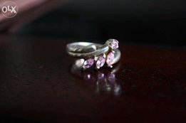 Серебряное кольцо с кристаллами Сваровски 16,5 р - Одесса