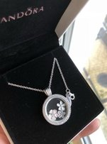 Плавающий кулон Pandora s925ALE серебро, цирконы. - Киев