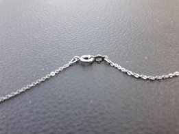 Женское серебряное ожерелье с камнем аметист - Киев