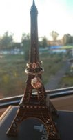 Кольцо с подвесом. 925 - Буча