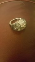 Кольцо Swarovski black - Киев