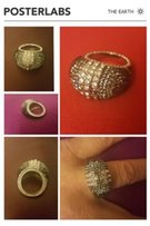 Кольцо Swarovski black - Киев