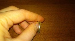 Срібна каблучка серебрянное кольцо Серце - Киев