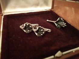 Продам серебряные серьги и кулон - Запорожье