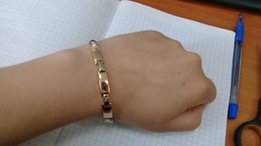 Полированный золотой браслет 14,58гр - Киев