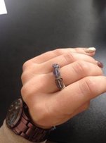 Серебряное кольцо 925, проволока, серебро, колечко, натуральный камень - Харьков