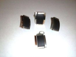 Серебряный комплект с пластинами золота и каучука - Запорожье