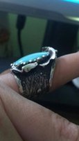 Серебряное Кольцо с натуральной бирюзой - Николаев