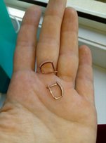 Серьги-дорожки золотые - Херсон