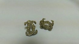 Серьги Шанель,брилианты, золото 750 проба. - Киев