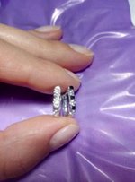 Серьги сережки серебро 925 - Киев