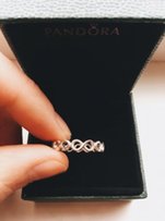 Серебряное кольцо Pandora бесконечность оригинальное - Киев