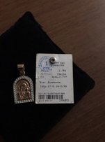 Золотая подвеска ладанка с бриллиантами - Каменское