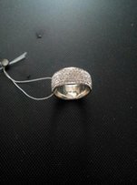 Серебряное колечко с кристаллами Swarovski - Ирпень