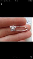 Серебряная шпилька-бабочка, серебряное украшение, срібна прикраса, - Ровно