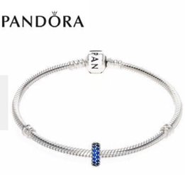 Pandora шарм-разделитель Сверкающее синее pave Оригинал - Макеевка