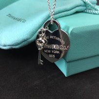 Подвеска в форме сердца с ключом от Tiffany® - Киев