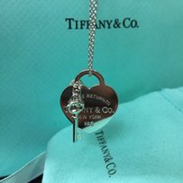 Подвеска в форме сердца с ключом от Tiffany® - Киев