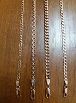Цепочки серебро 925в позолоте НОВЫЕ - Киев