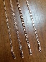 Цепочки серебро 925в позолоте НОВЫЕ - Киев