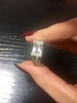 Серебяное кольцо перстень массивное - Полтава