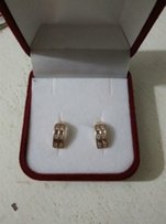 Серьги золотые 585проба. - Бар