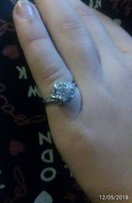 Серебряное кольцо 14,5 р - Днепр
