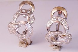 Золотое кольцо сережки 585 с бриллиантами 0, 54 карата КЮЗ - Днепр