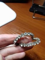 Серьги бижутерия с камнями очень блестят - Краматорск