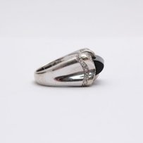 Кольцо 750° золота, белого цвета с общей каратность 0,51ct (51 шт) - Харьков