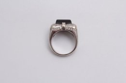 Кольцо 750° золота, белого цвета с общей каратность 0,51ct (51 шт) - Харьков