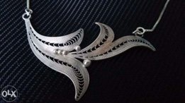 Серебрянное старинное колье. - Мариуполь