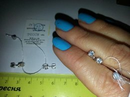 Серебряные серьги гвоздики - Днепр