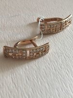 Продам золотые Сережки - Донецк
